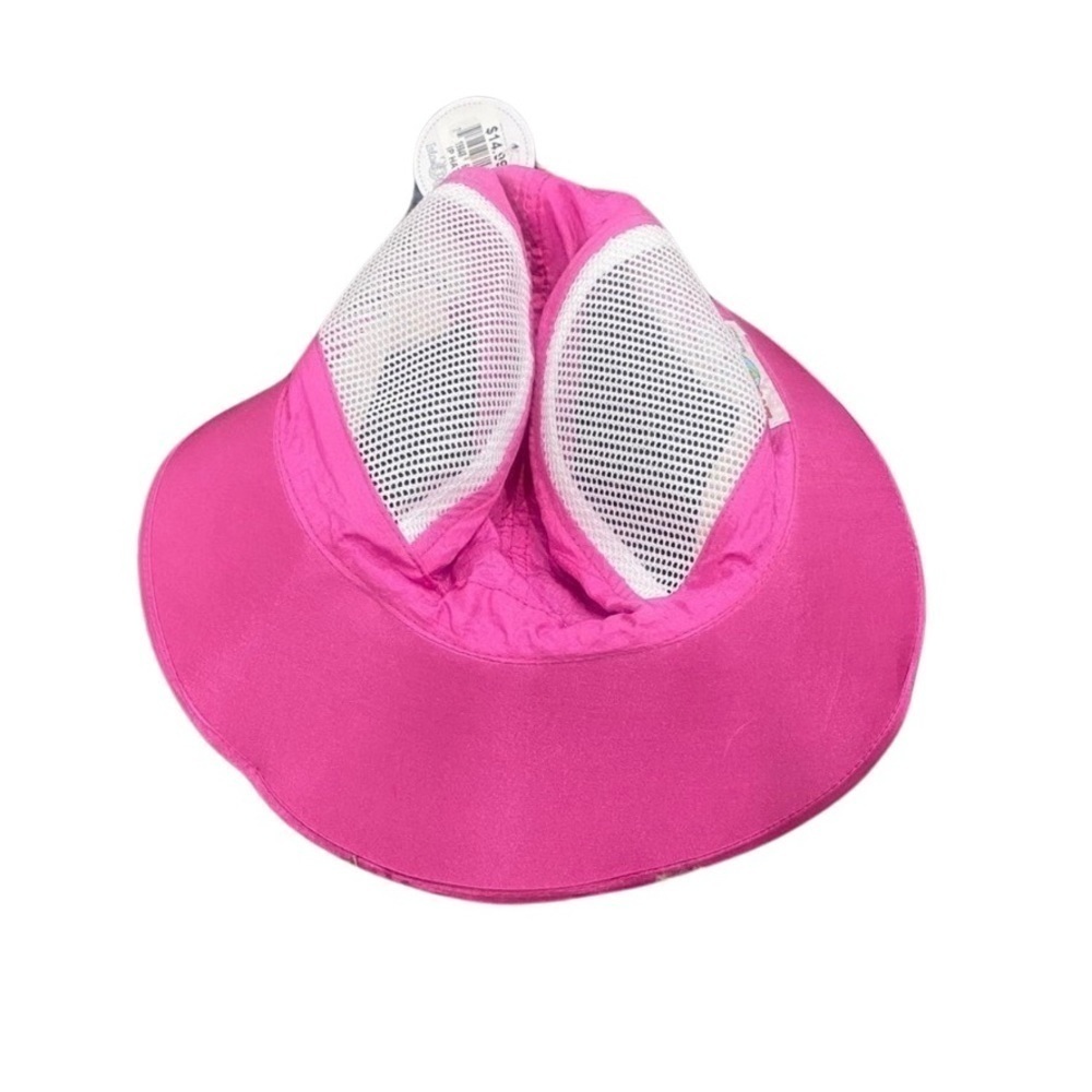 Island Planet Parachute Nylon Tennis Hat in Pink​​​​​​​​​